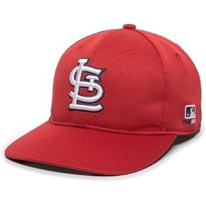 MLB Replica St. Louis Cardinals Wicking Red Baseball Hat Cap Adult Adjustable
